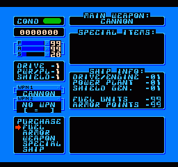 P'Radikus Conflict [Black] screenshot 4 for NES